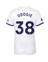 Tottenham Hotspur Destiny Udogie #38 Domácí Dres pro Dámské 2023-24 Krátký Rukáv